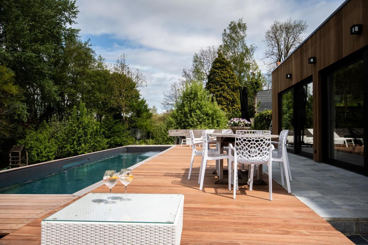 Au Calme De Hosdent Bed & Breakfast Braives ภายนอก รูปภาพ
