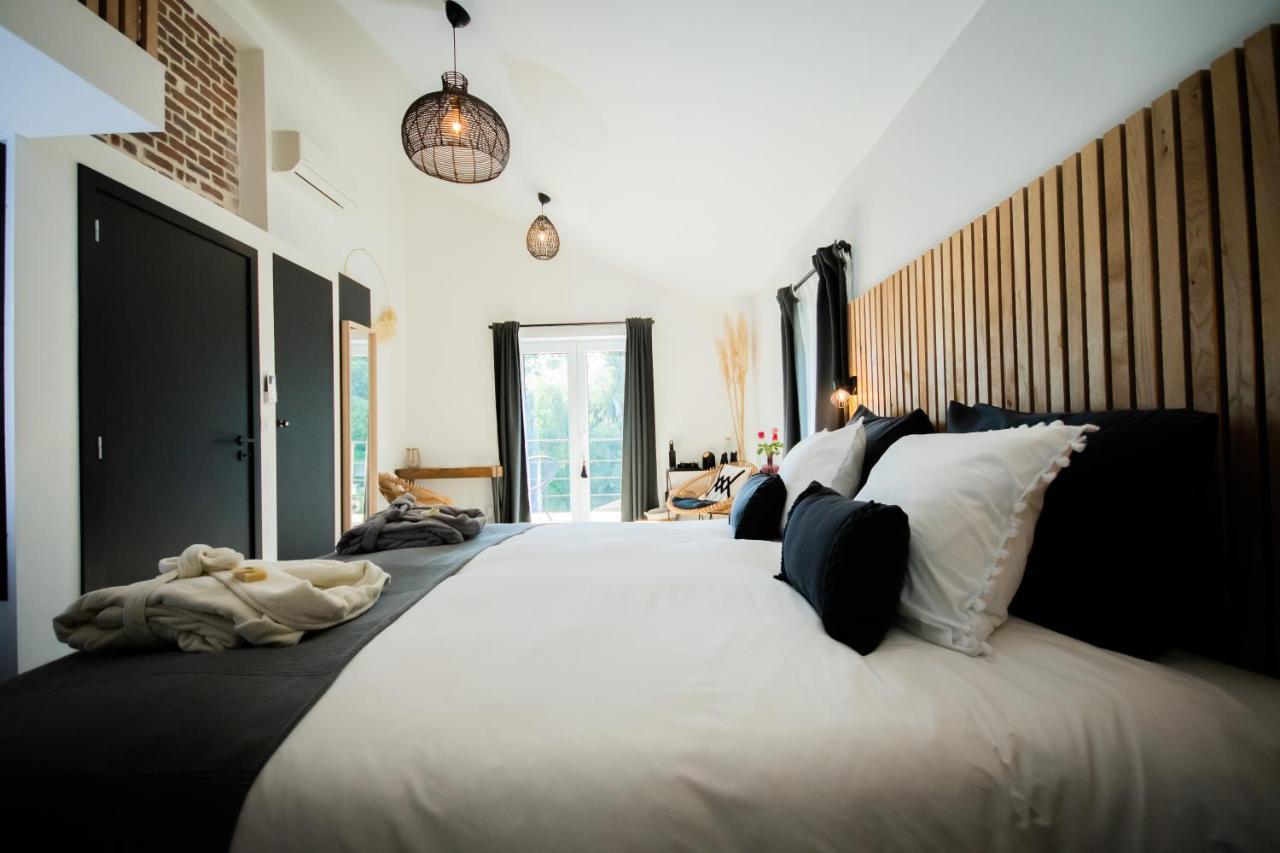 Au Calme De Hosdent Bed & Breakfast Braives ภายนอก รูปภาพ