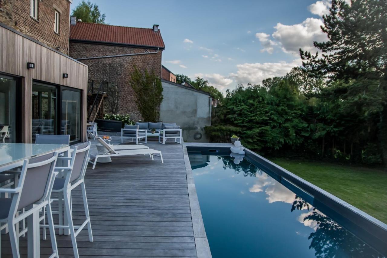 Au Calme De Hosdent Bed & Breakfast Braives ภายนอก รูปภาพ