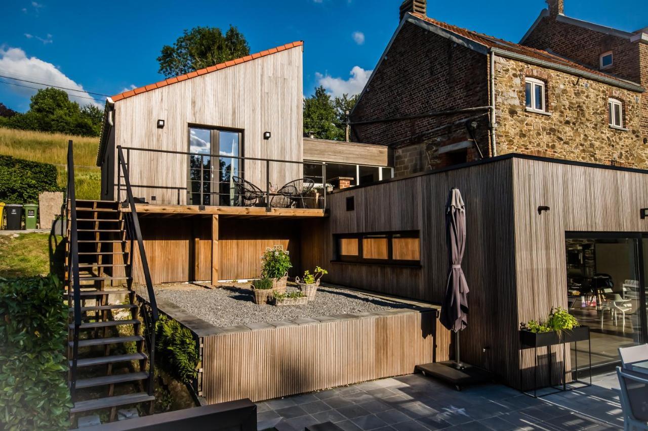 Au Calme De Hosdent Bed & Breakfast Braives ภายนอก รูปภาพ