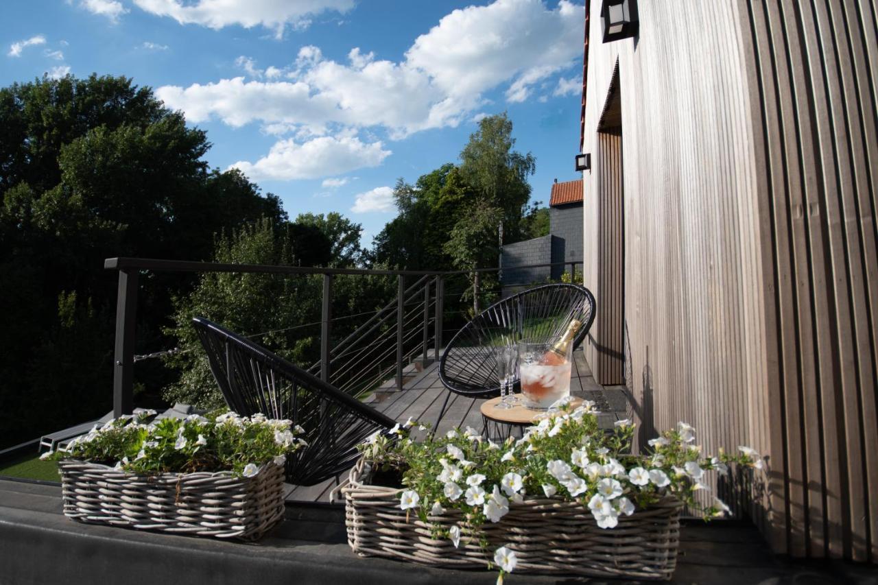 Au Calme De Hosdent Bed & Breakfast Braives ภายนอก รูปภาพ