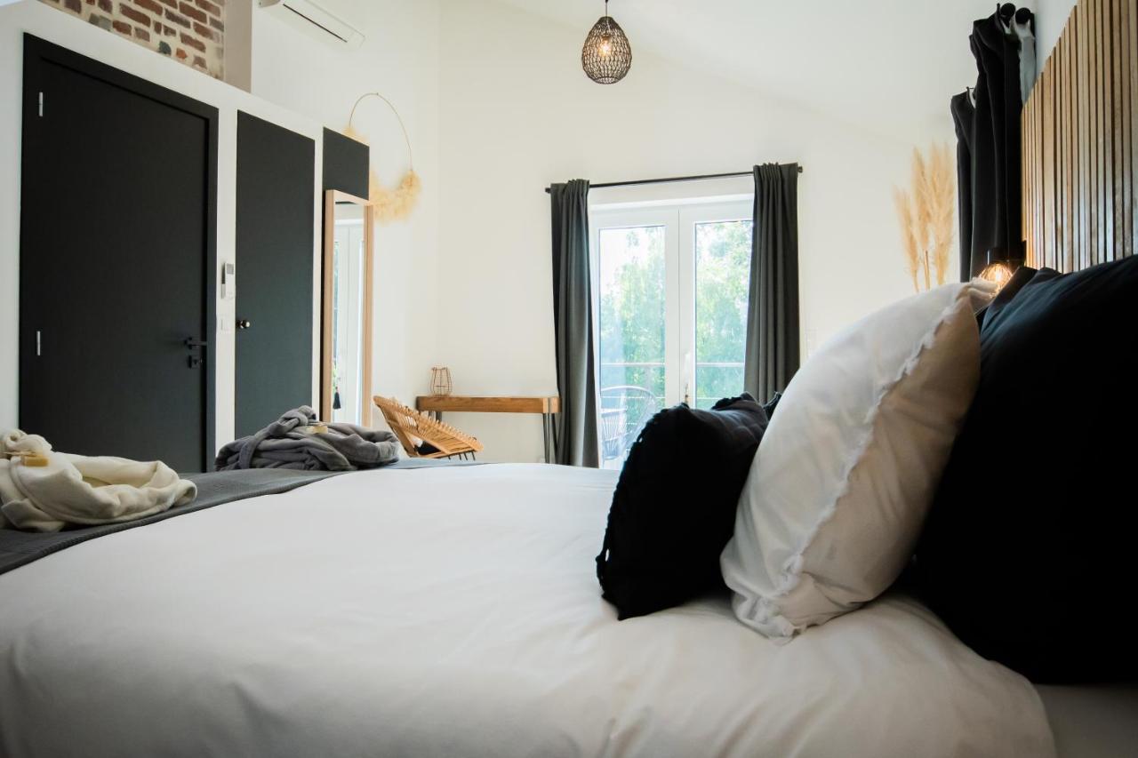 Au Calme De Hosdent Bed & Breakfast Braives ภายนอก รูปภาพ