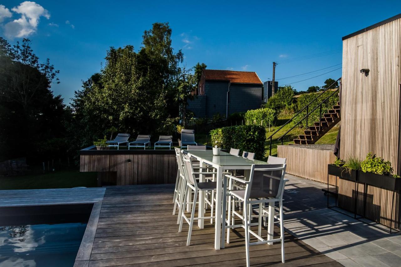 Au Calme De Hosdent Bed & Breakfast Braives ภายนอก รูปภาพ